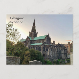 Scotland, Glasgow Cathedral Postcard