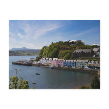 Scotland - Harbour of Portree postcard