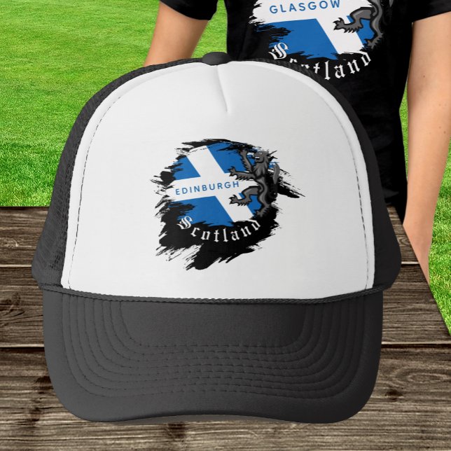 Scotland Hat, Rampant, Scottish Flag Trucker Hat (Creator Uploaded)