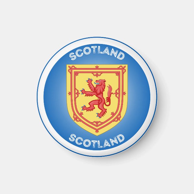 Scotland Heritage Emblem Magnet (Front)