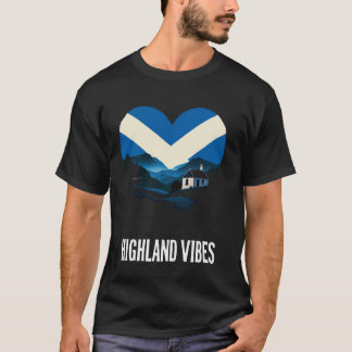 Scotland Highland Vibes T-Shirt