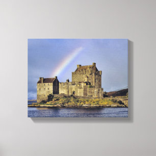 Scotland, Highland, Wester Ross, Eilean Donan 2 Canvas Print