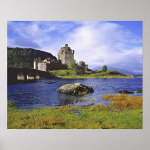 Scotland, Highland, Wester Ross, Eilean Donan 3 Poster