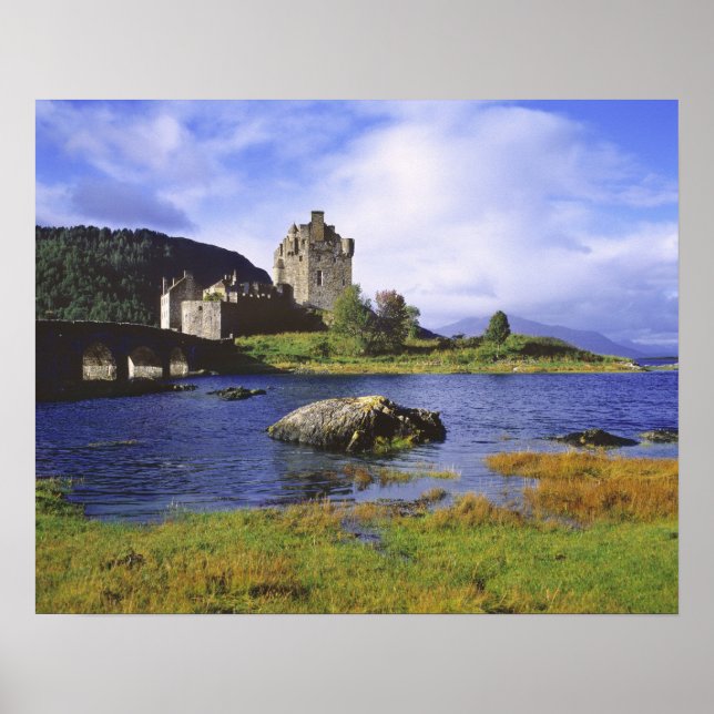Scotland, Highland, Wester Ross, Eilean Donan 3 Poster (Front)