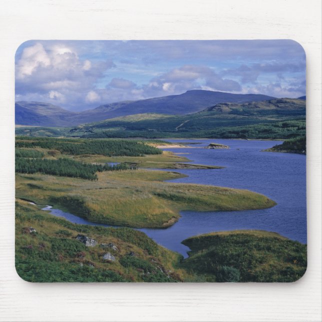 Scotland, Highland, Wester Ross, Loch Garry. An Mouse Pad (Front)