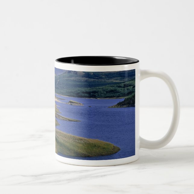 Scotland, Highland, Wester Ross, Loch Garry. An Two-Tone Coffee Mug (Right)