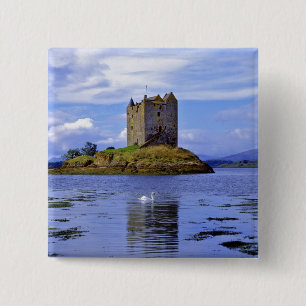Scotland, Highland, Wester Ross, Loch Linnhe. A 15 Cm Square Badge