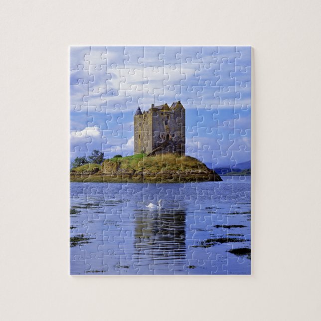 Scotland, Highland, Wester Ross, Loch Linnhe. A Jigsaw Puzzle (Vertical)