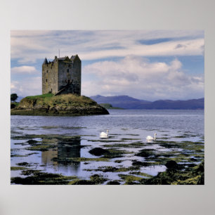 Scotland, Highland, Wester Ross, Stalker Poster