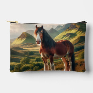 Scotland highlands Clydesdale horse Accessory Pouch