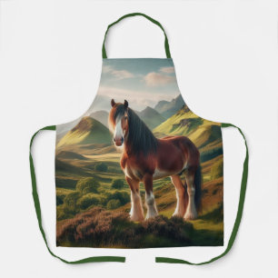 Scotland highlands Clydesdale horse Apron