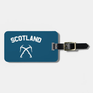 Scotland Ice Climbing Luggage Tag