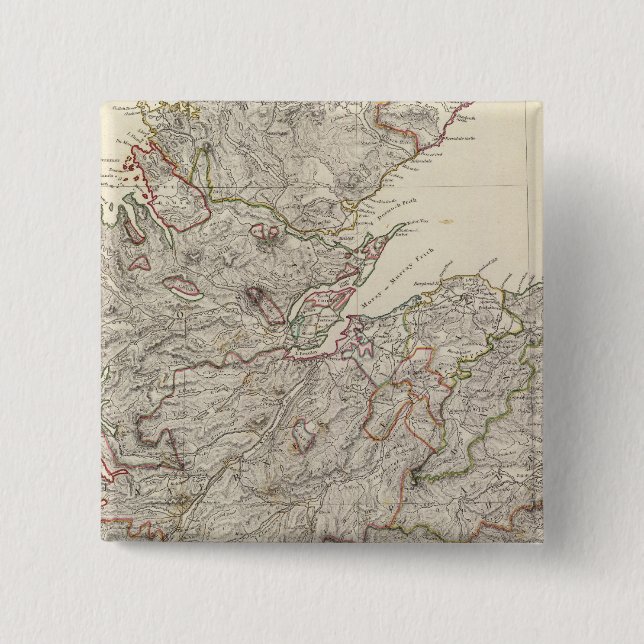 Scotland II 15 Cm Square Badge (Front)