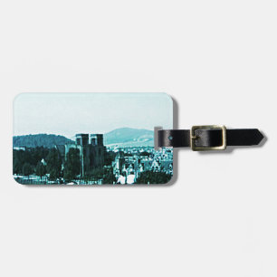 Scotland Inverness Castle Art snap-38784 jGibney Luggage Tag