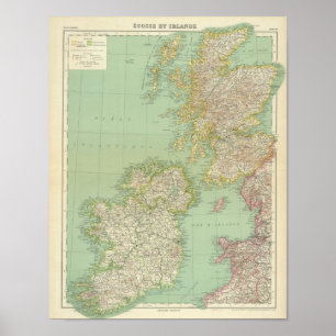 Scotland, Ireland Poster