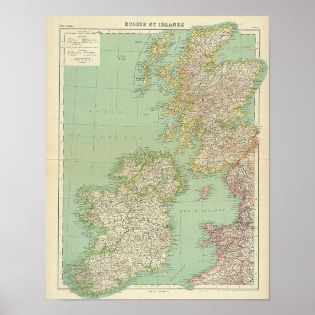 Scotland, Ireland Poster (Front)