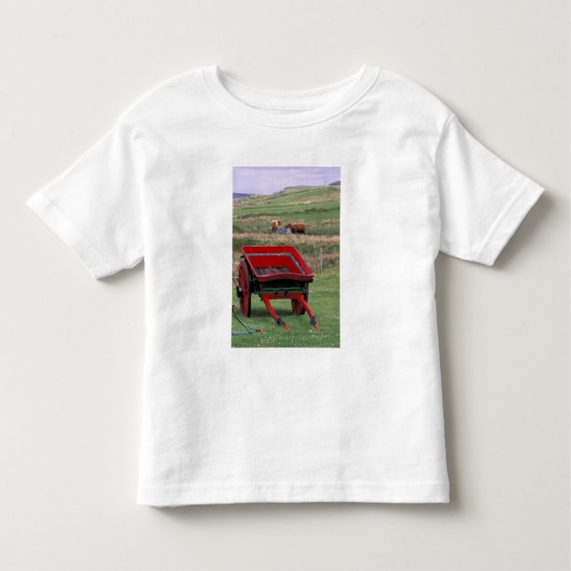 Scotland, Isle of Skye, Kilmuir. Farm animals Toddler T-Shirt (Front)