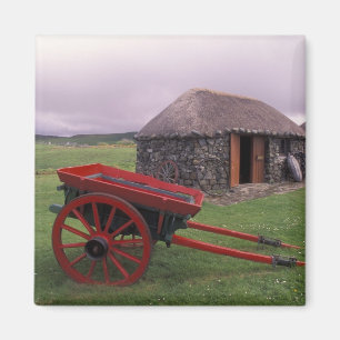 Scotland, Isle of Skye, Kilmuir. Rural landscape Magnet