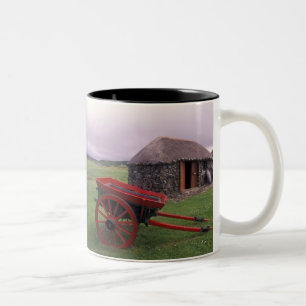 Scotland, Isle of Skye, Kilmuir. Rural landscape Two-Tone Coffee Mug
