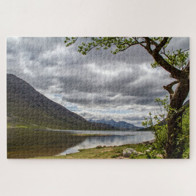Scotland Jigsaw Puzzle – Loch Etive, Glencoe (Horizontal)