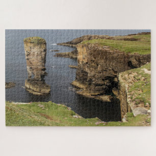 Scotland Jigsaw Puzzle – Yesnaby cliffs, Orkney