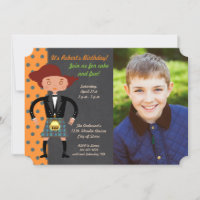 Scotland kid with kilt Birthday Party