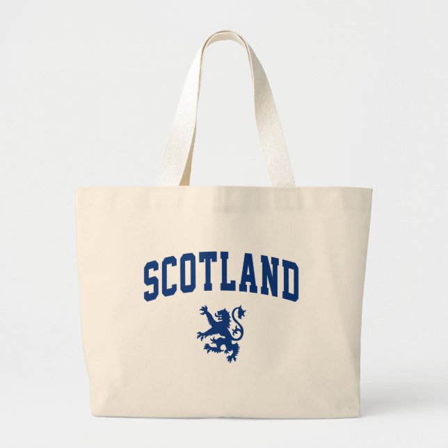 Scotland Large Tote Bag (Front)