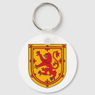 Scotland Lion Rampant Shield Key Ring