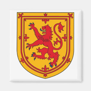 Scotland Lion Rampant Shield Magnet
