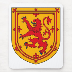 Scotland Lion Rampant Shield Mouse Pad