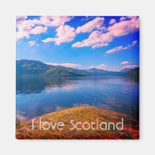 Scotland, Loch Lomond, fridge magnet