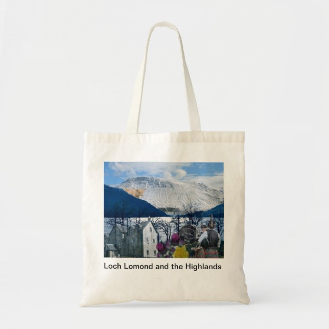SCOTLAND LOCH LOMOND TOTE BAG (Front)