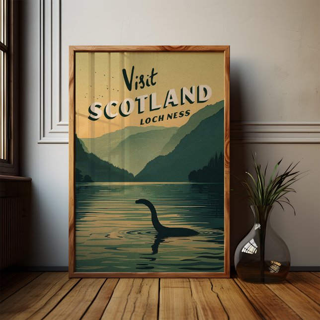 Scotland Loch Ness Monster Poster (Creator Uploaded)