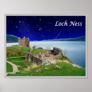 Scotland - Loch Ness - Poster