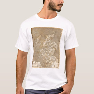Scotland Map by Arrowsmith T-Shirt