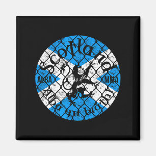 Scotland MMA Alba Gu Bràth Flag Magnet