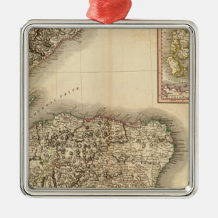 Scotland NE Metal Ornament