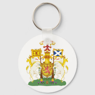 Scotland Official Coat Of Arms Heraldry Symbol Key Ring