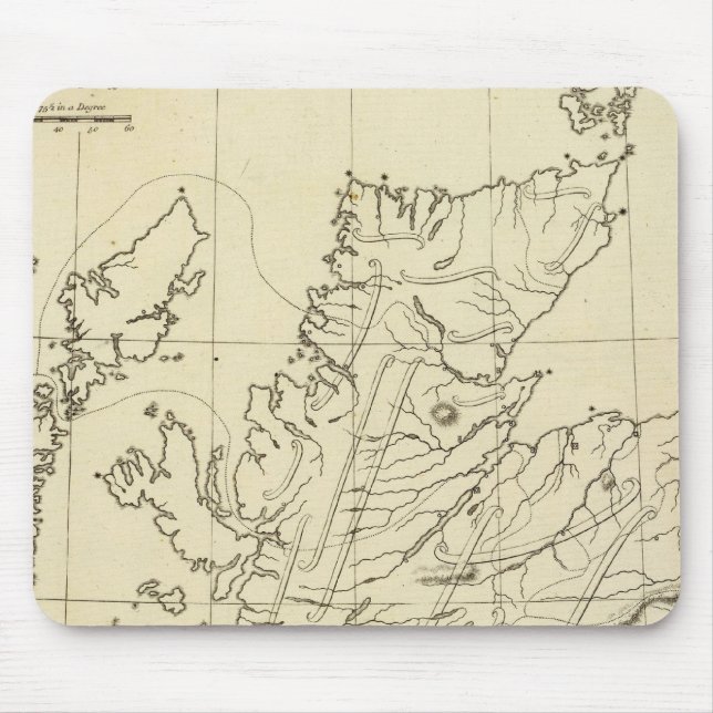 Scotland outline mouse pad (Front)