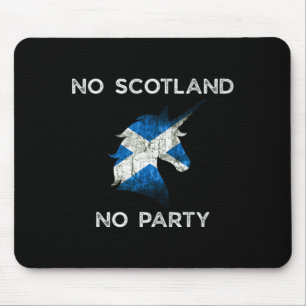 Scotland Party Scottish Flag Mens Womens Kids Mouse Pad