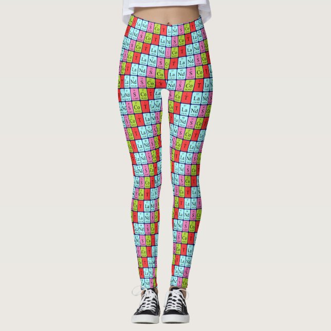 Scotland patriotic periodic table leggings (1) (Front)
