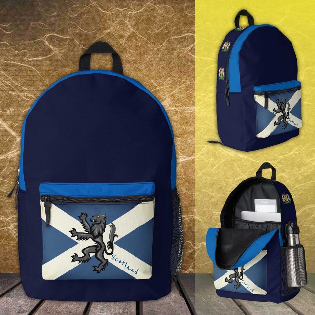 Scotland, Rampant backpack, Scottish Flag /vintage Printed Backpack (Creator Uploaded)