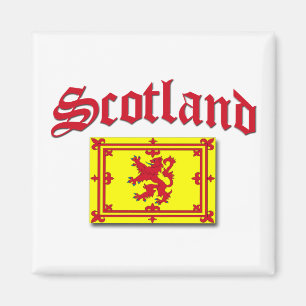 Scotland Rampant Flag Magnet