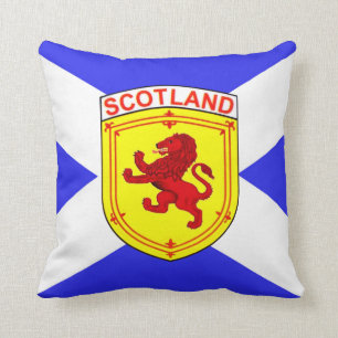 Scotland, Rampant lion, Ancient flag of Scotland Cushion