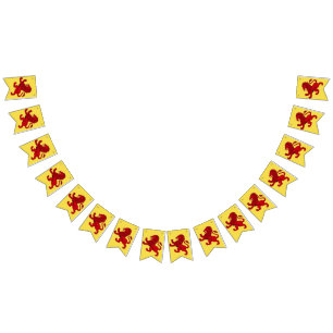 Scotland Rampant lion banner, ancient lion flag