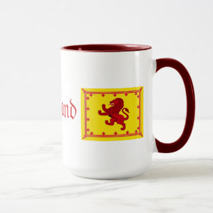 Scotland Rampant lion, brave forever Mug