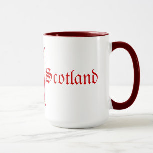 Scotland Rampant lion, brave forever Mug