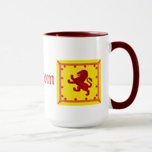 Scotland Rampant lion, brave forever Mug
