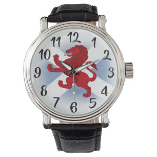 Scotland Rampant lion from ancient Scottish flag Watch