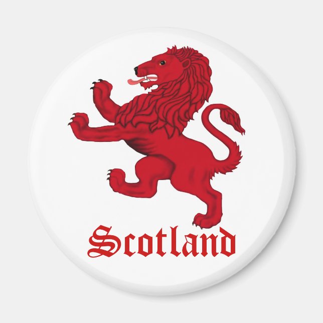 Scotland, Rampant lion Magnet (Front)
